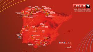 Recorrido de La Vuelta 2024