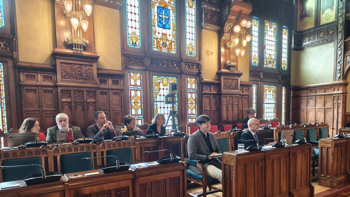 El Consejero, durante la comisión en la Junta General