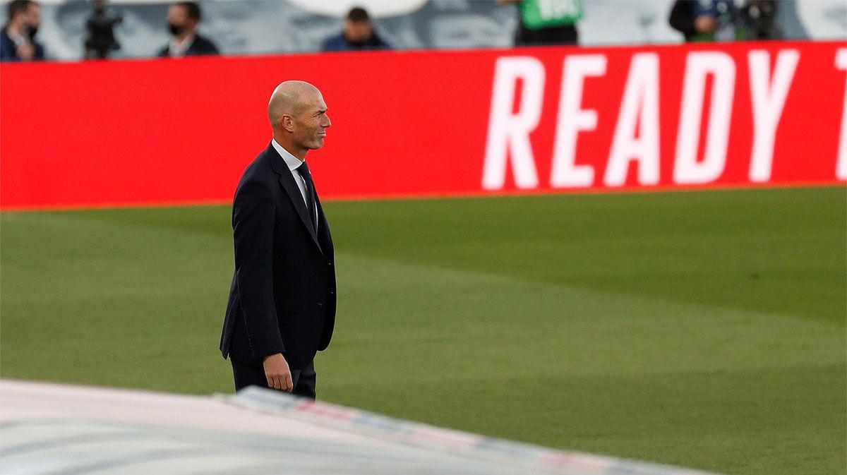 Zidane asume el mal partido del Madrid ante el Cádiz