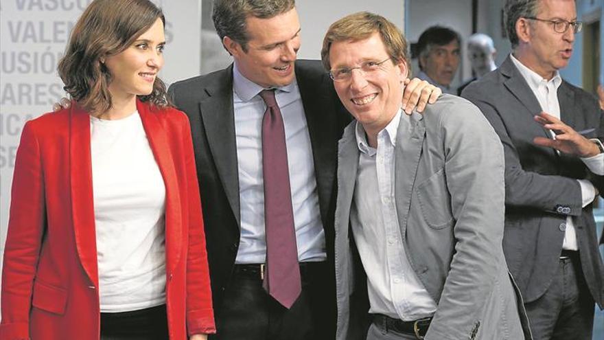 El PP se queda la vara de Madrid y Cs, la vicealcaldía