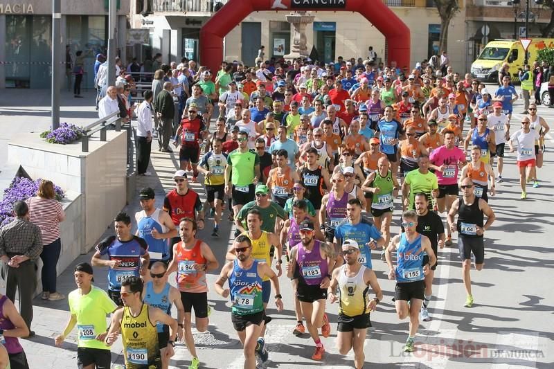 Carrera La Santa en Totana