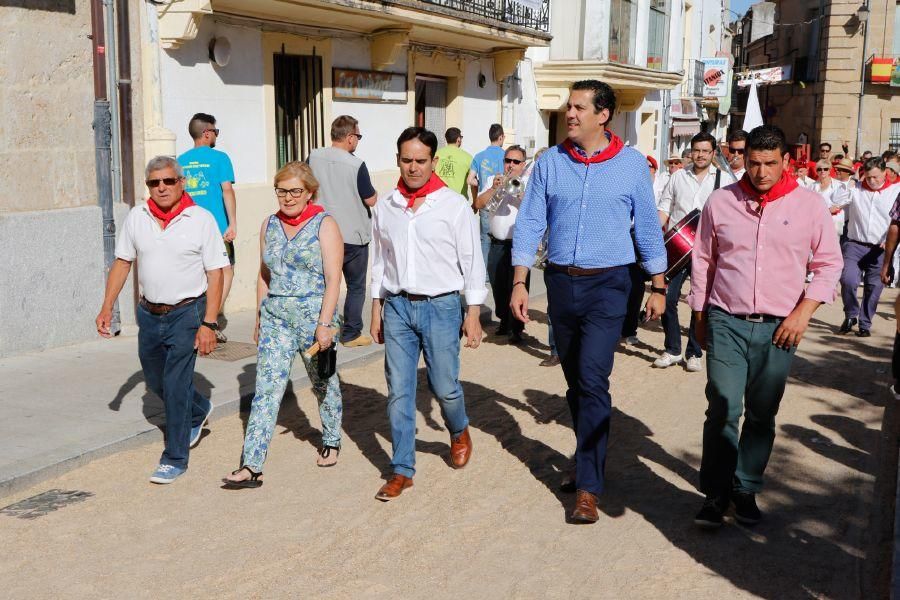 Las peñas inician las fiestas en Fuentesaúco