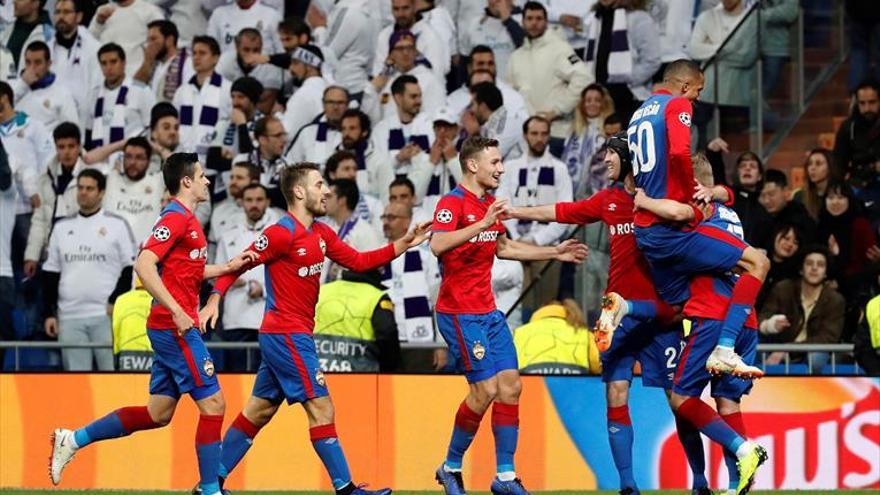 El CSKA de Moscú avergüenza al campeón en el Bernabéu