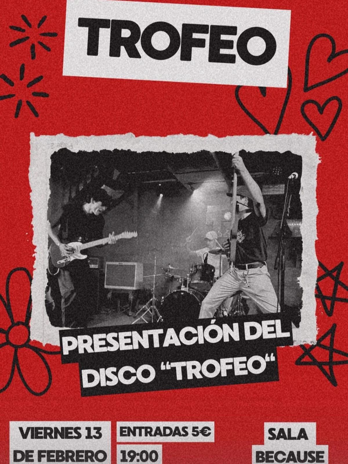 Trofeo actúa en Because Pop'n'Roll