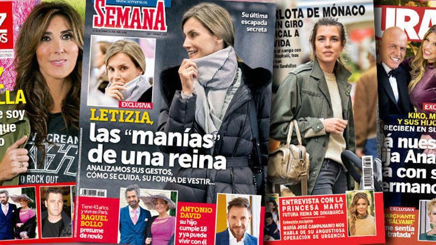 Las portadas de la prensa rosa de esta semana.