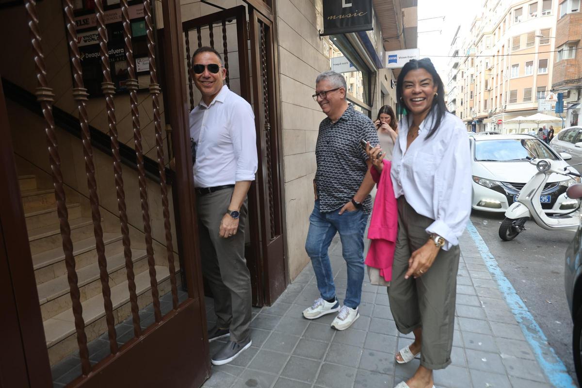 José Díaz, Fernando Marcos, Sonia Rodrigo y Yaissel Sánchez llegan al encuentro