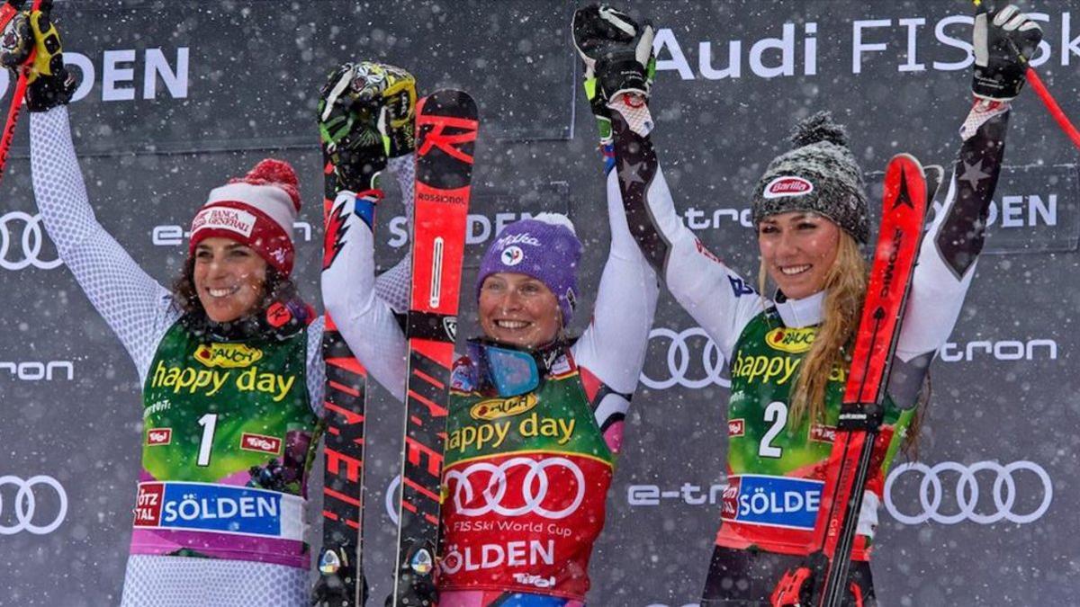 Podium WGS Soelden 2018