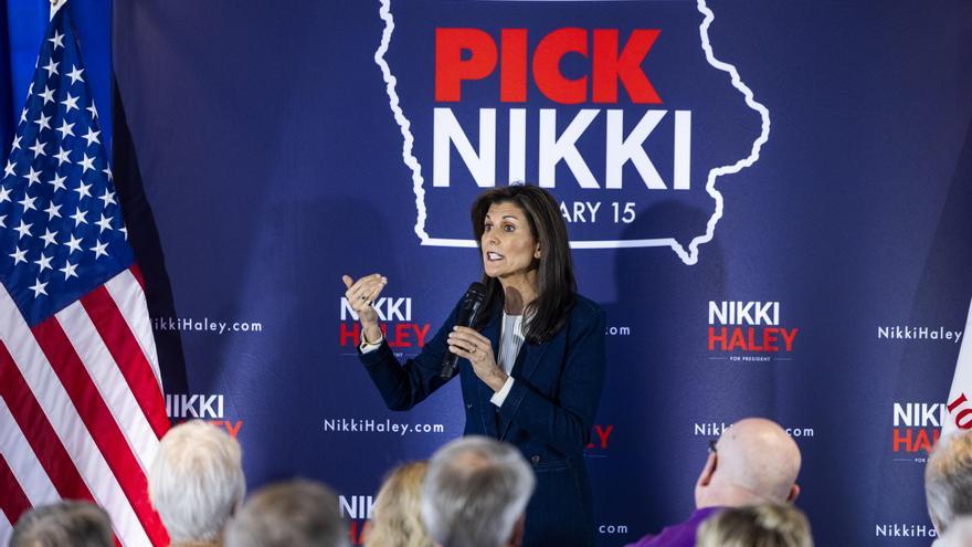 Nikki Haley se lanza a por el voto republicano incómodo con el &quot;caos&quot; de Trump