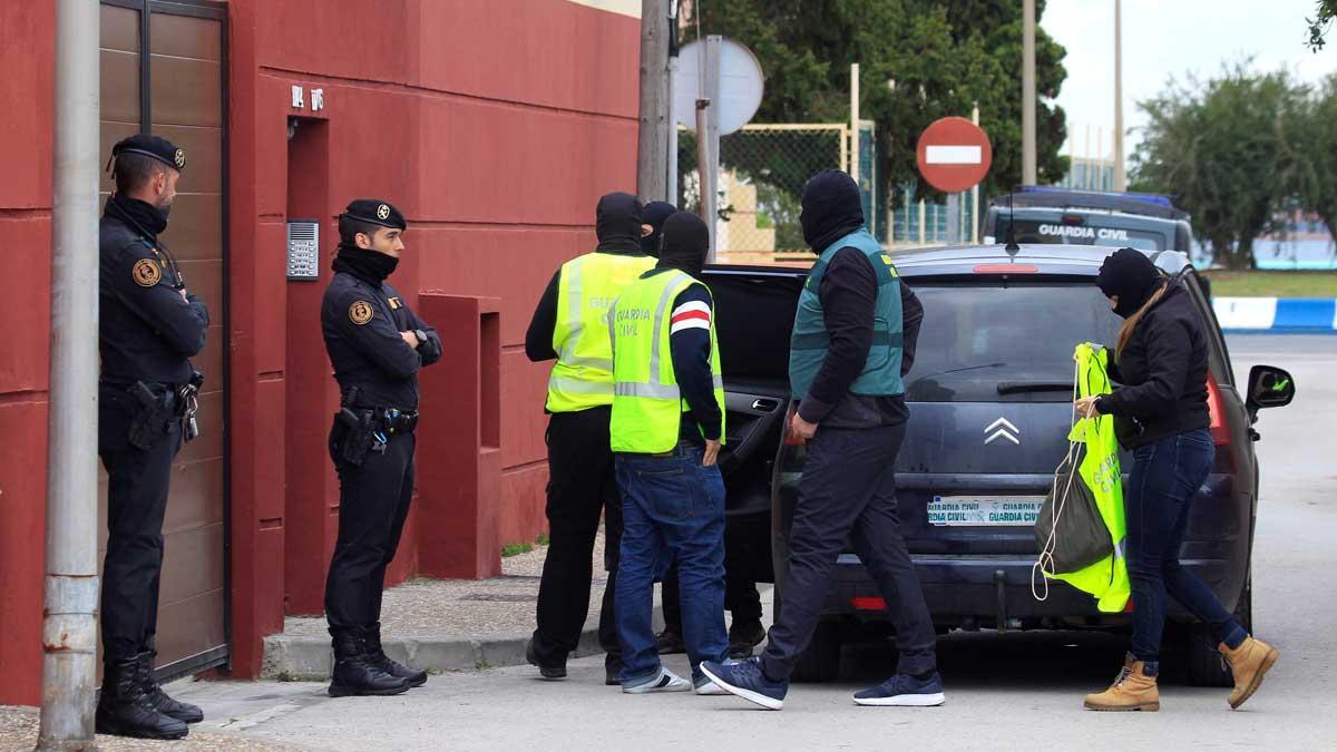 Más de 30 detenidos en una operación antidroga en el Campo de Gibraltar