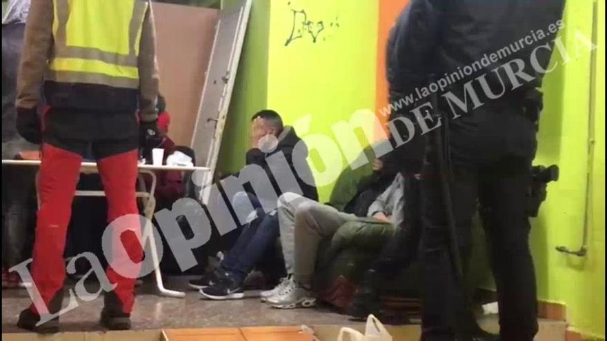 Redada en un 'club de cannabis' del barrio murciano de San Andrés