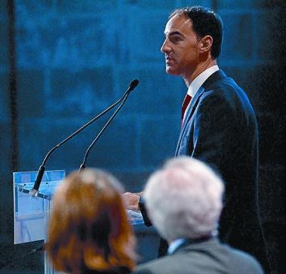 El conseller director general de Nissan, Frank Torres, a la Cambra.