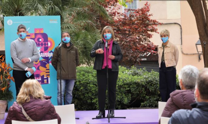 Presentación de las Fiestas de Primavera de L'Hospitalet 2021.