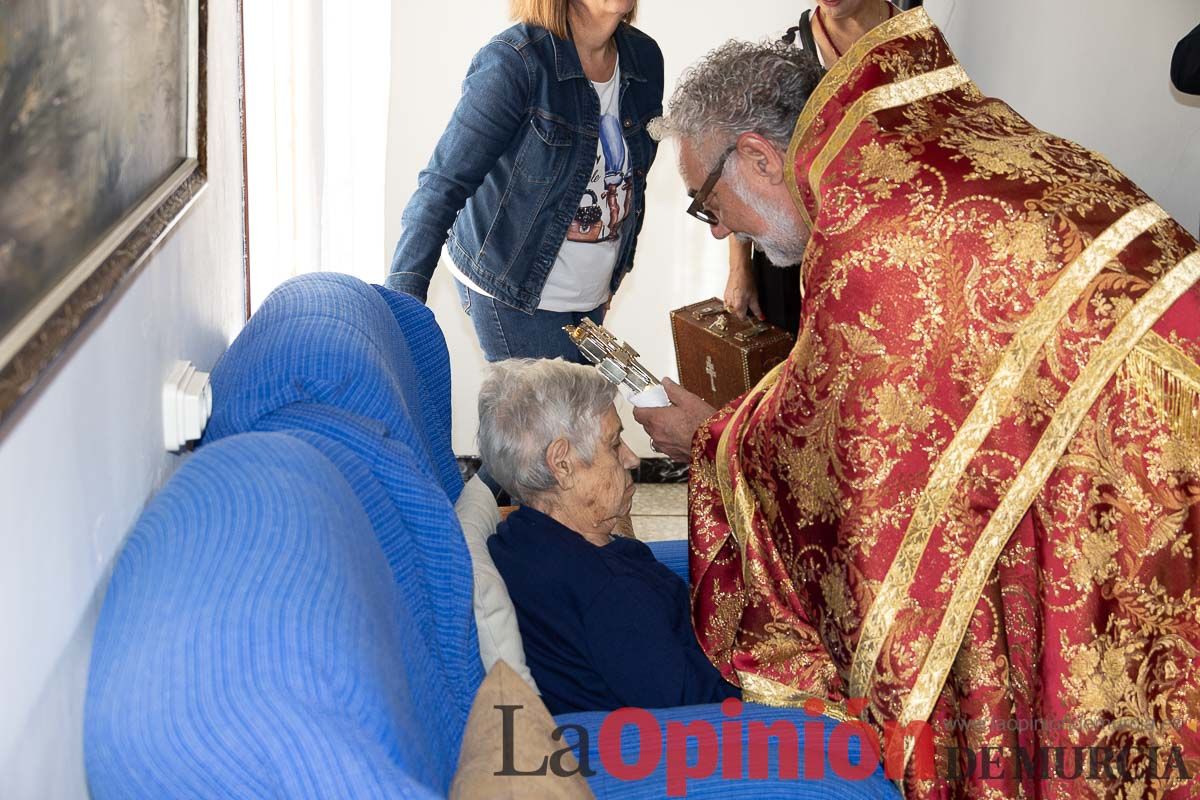 Visita de la Vera Cruz a las pedanías de Caravaca y Moratalla