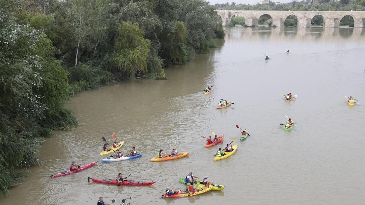 Travesía en piragua por el Guadalquivir