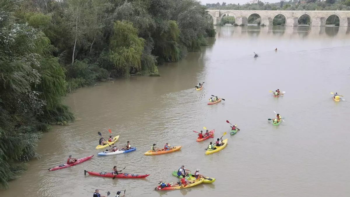 Travesía en piragua por el Guadalquivir