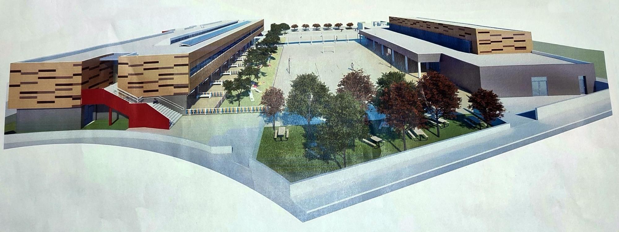 El recinto escolar se construirá en un solar de la avenida Borriol de más de 11.000 metros cuadrados.