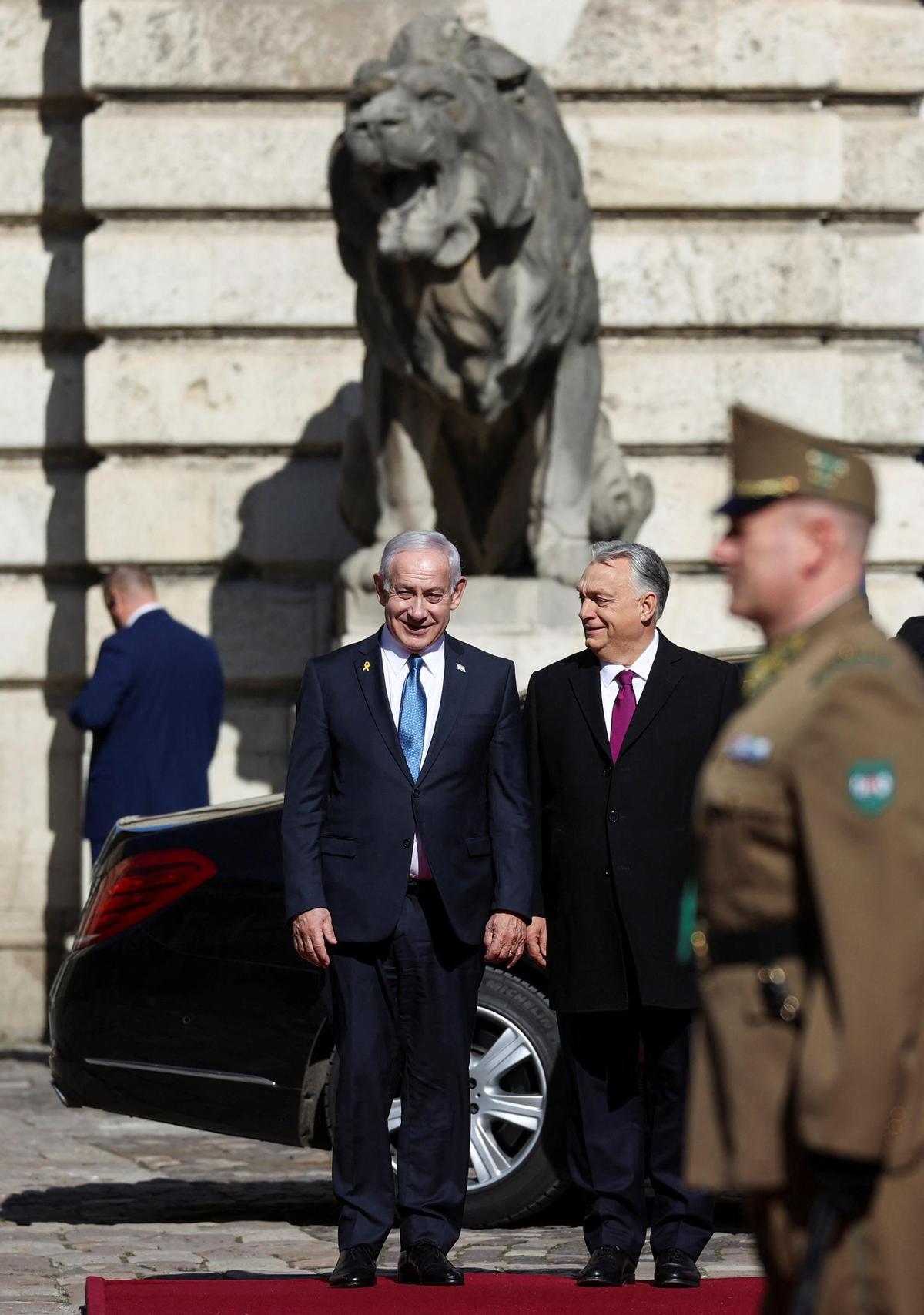 Orban recibe a Netanyahu en Budapest