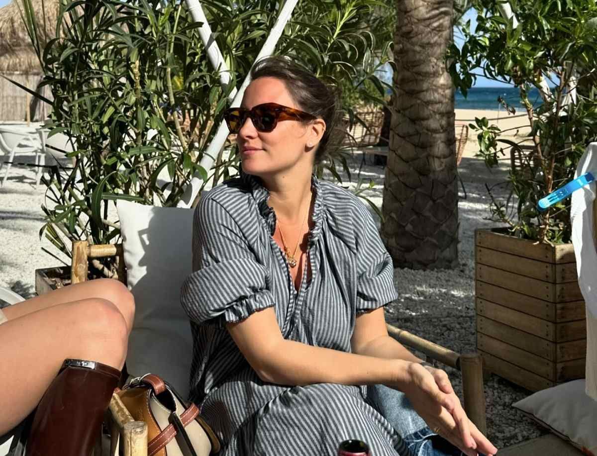 Marta Pombo de vacaciones