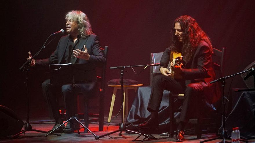José Mercé y Tomatito, durante su concierto en el Starlite Festival.