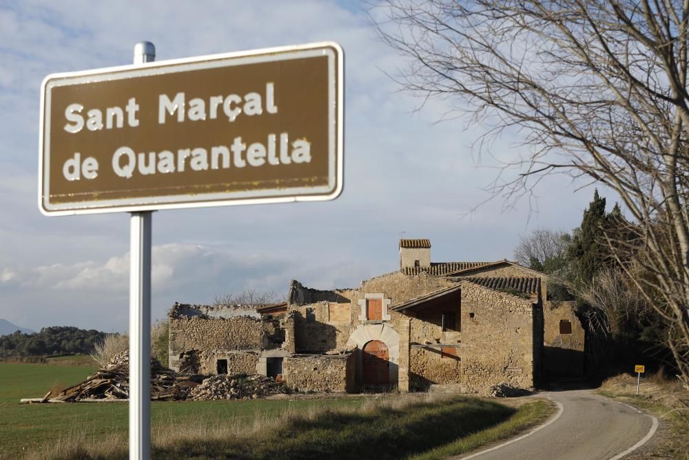 Sant Marçal de Quarantella, un poble en venda per 2 milions