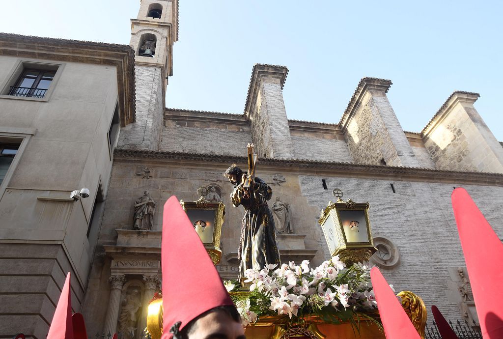 La procesión del Viernes Santo de Murcia, en imágenes