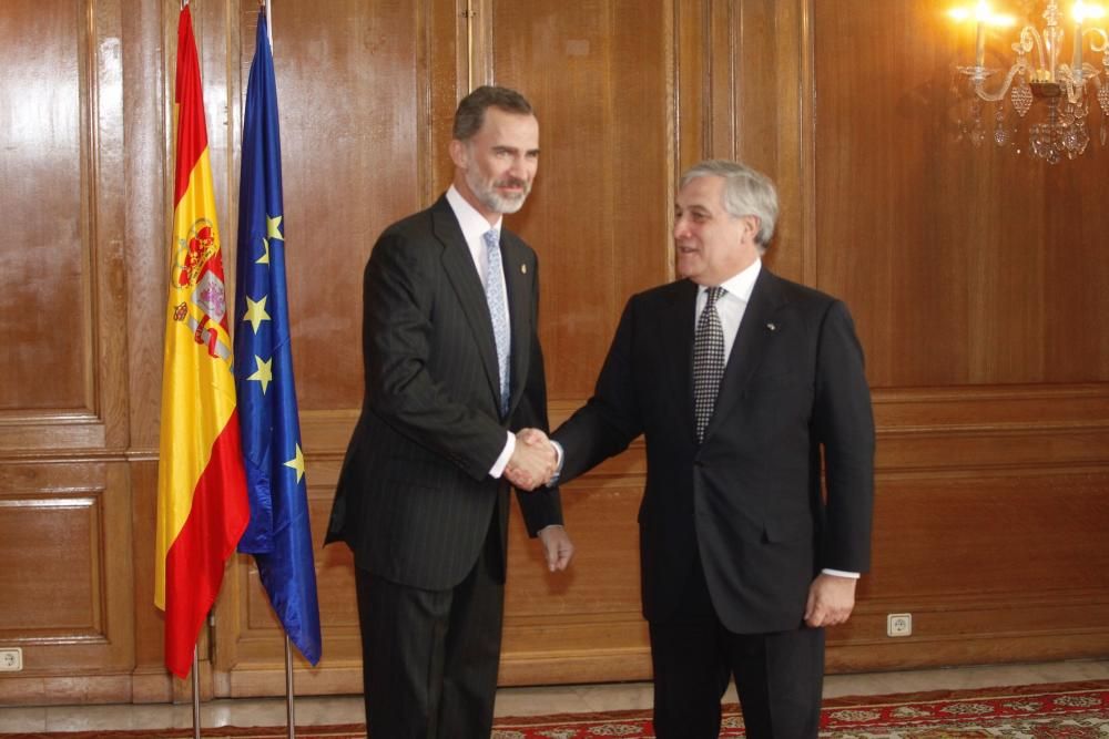 Felipe VI recibe a Antonio Trajani