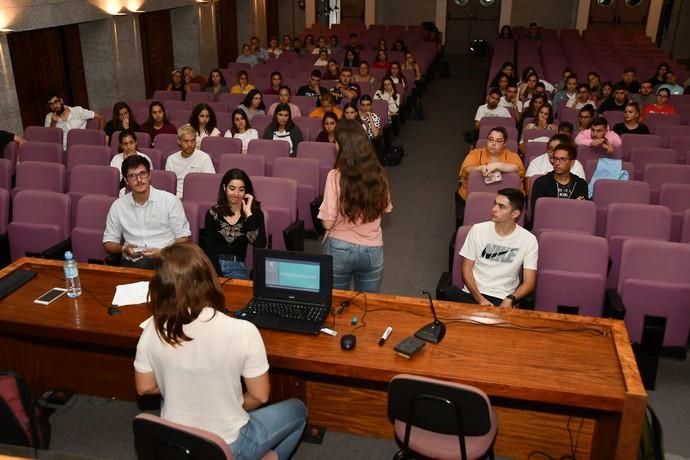 15/10/2019 LAS PALMAS DE GRAN CANARIA.  Asamblea Consejo de Estudiantes de la ULPGC en Humanidaes.  Fotógrafa: YAIZA SOCORRO.  | 15/10/2019 | Fotógrafo: Yaiza Socorro