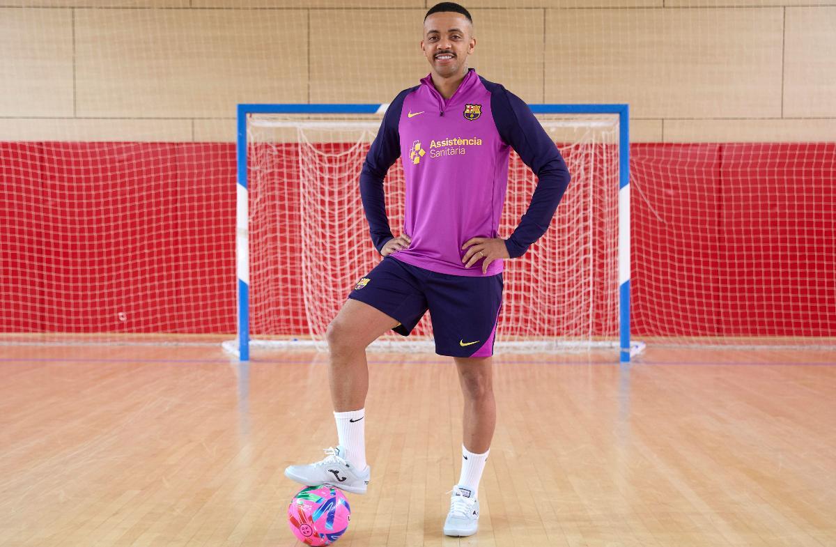 Joao Victor, con SPORT en la Ciutat Esportiva