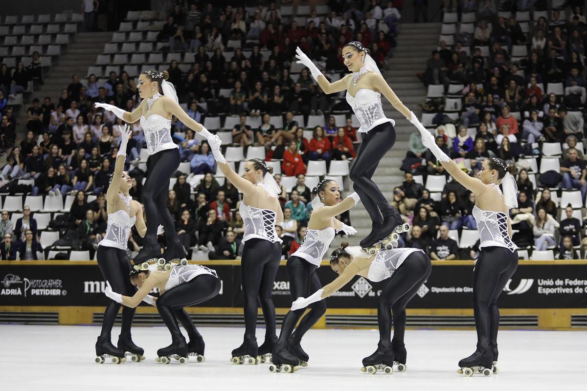 Les fotos de la primera semifinal del campionat de Catalunya de grups de xou a Fontajau