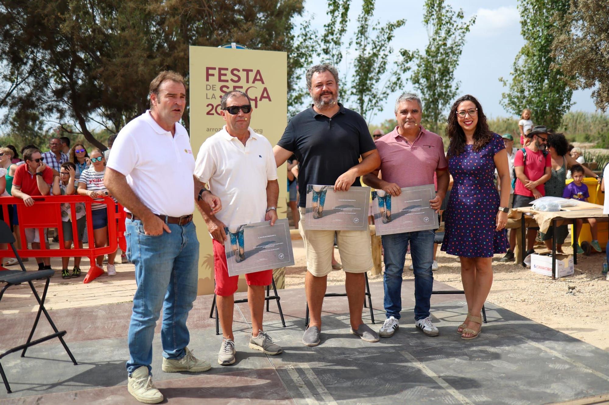 El puerto de Catarroja reúne a 5.000 personas en la Fiesta de la siega del arroz