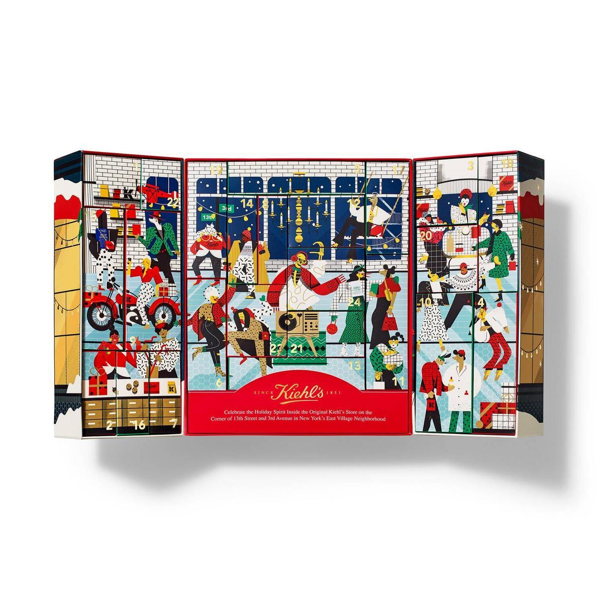 Calendario de adviento de Kiehl's