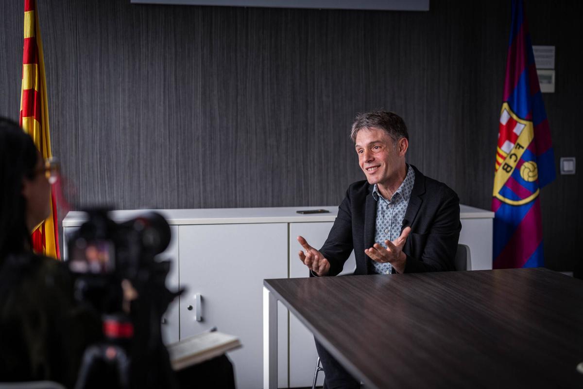 Barcelona 20/01/2026 Deportes. Marc Vivés,director deportivo del Barça femenino. AUTOR: JORDI OTIX