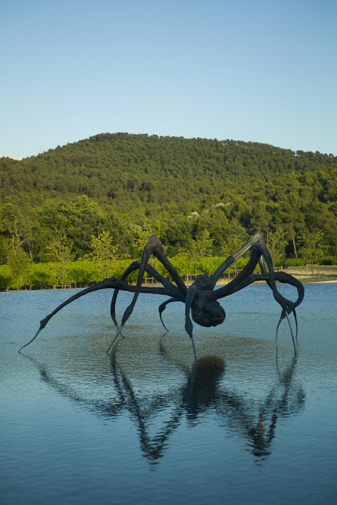 La obra de Louise Bourgeois se ha convertido en un icono del Château.