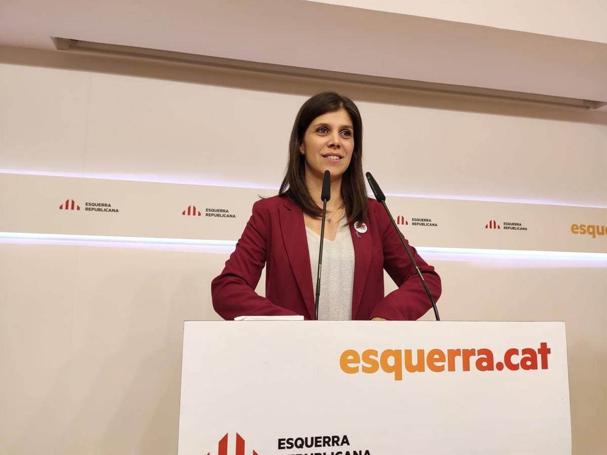 25/11/2019 La portavoz de ERC, Marta Vilalta.