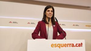 25/11/2019 La portavoz de ERC, Marta Vilalta.