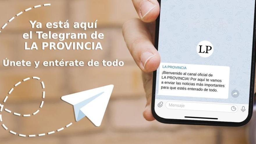 Únete al canal de Telegram de LA PROVINCIA y entérate de la última hora