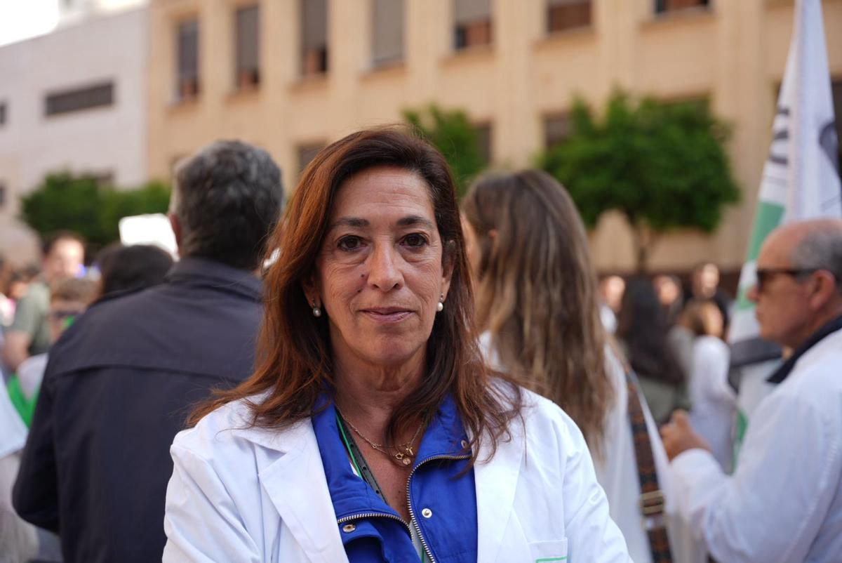 María del Carmen García Cáceres, médico de Urgencias en el Hospital Perpetuo Socorro de Badajoz.