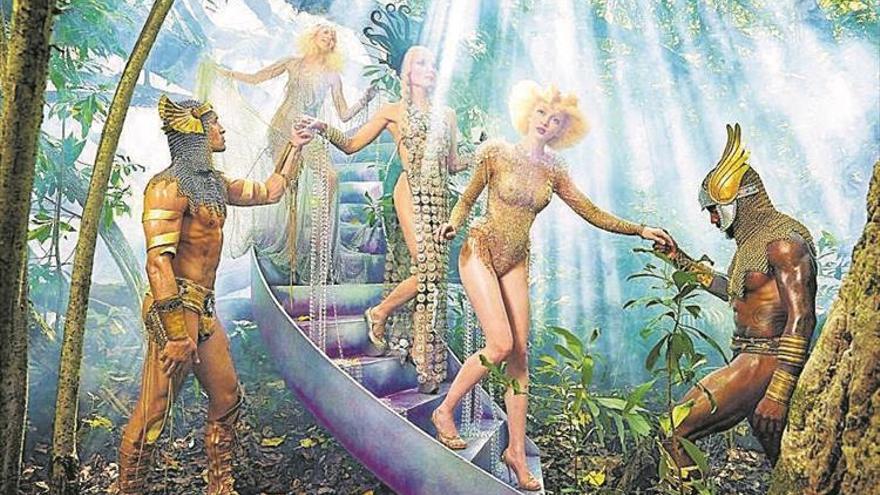 LaChapelle honra con sus fotos a la naturaleza