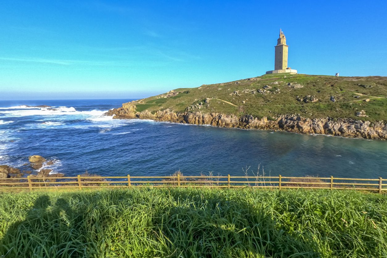 Imagen de la Torre de Hércules.