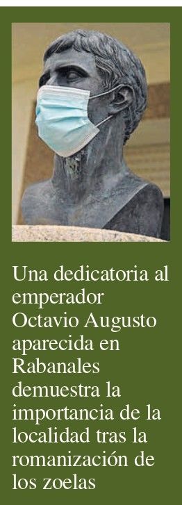 Estatua de Octavio Augusto en Rabanales.