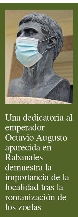 Estatua de Octavio Augusto en Rabanales.