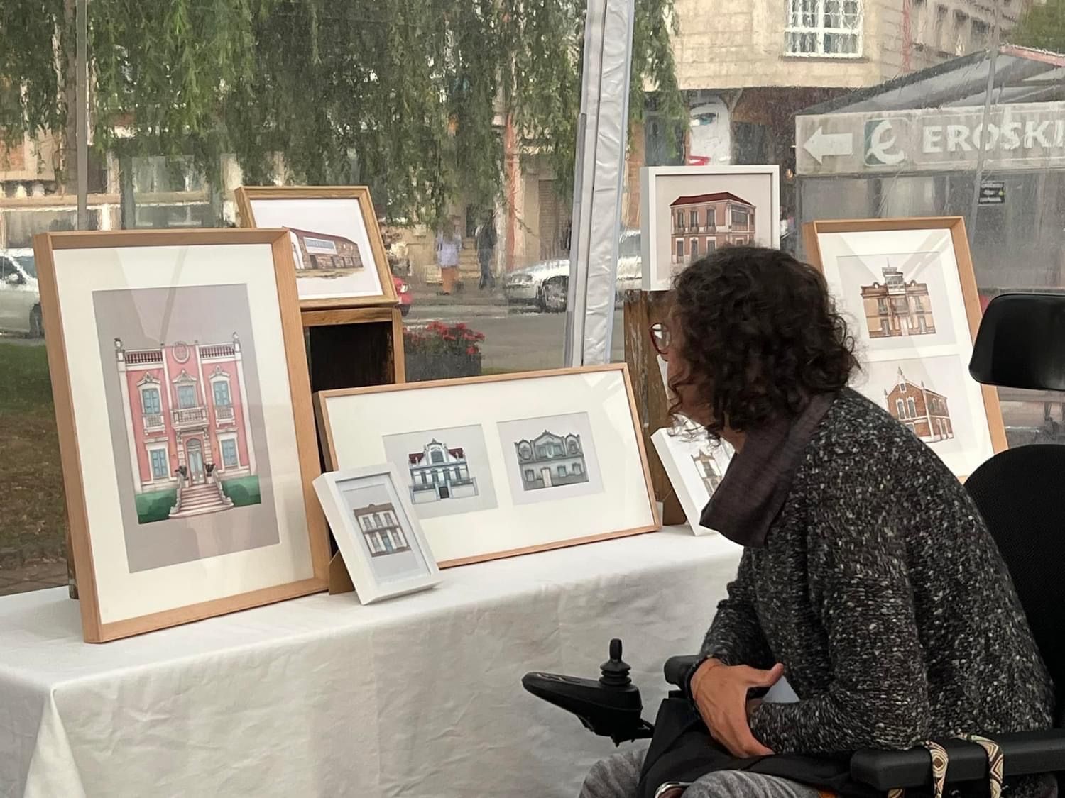 Así es un viernes 13 en la Festa do Marisco de O Grove.