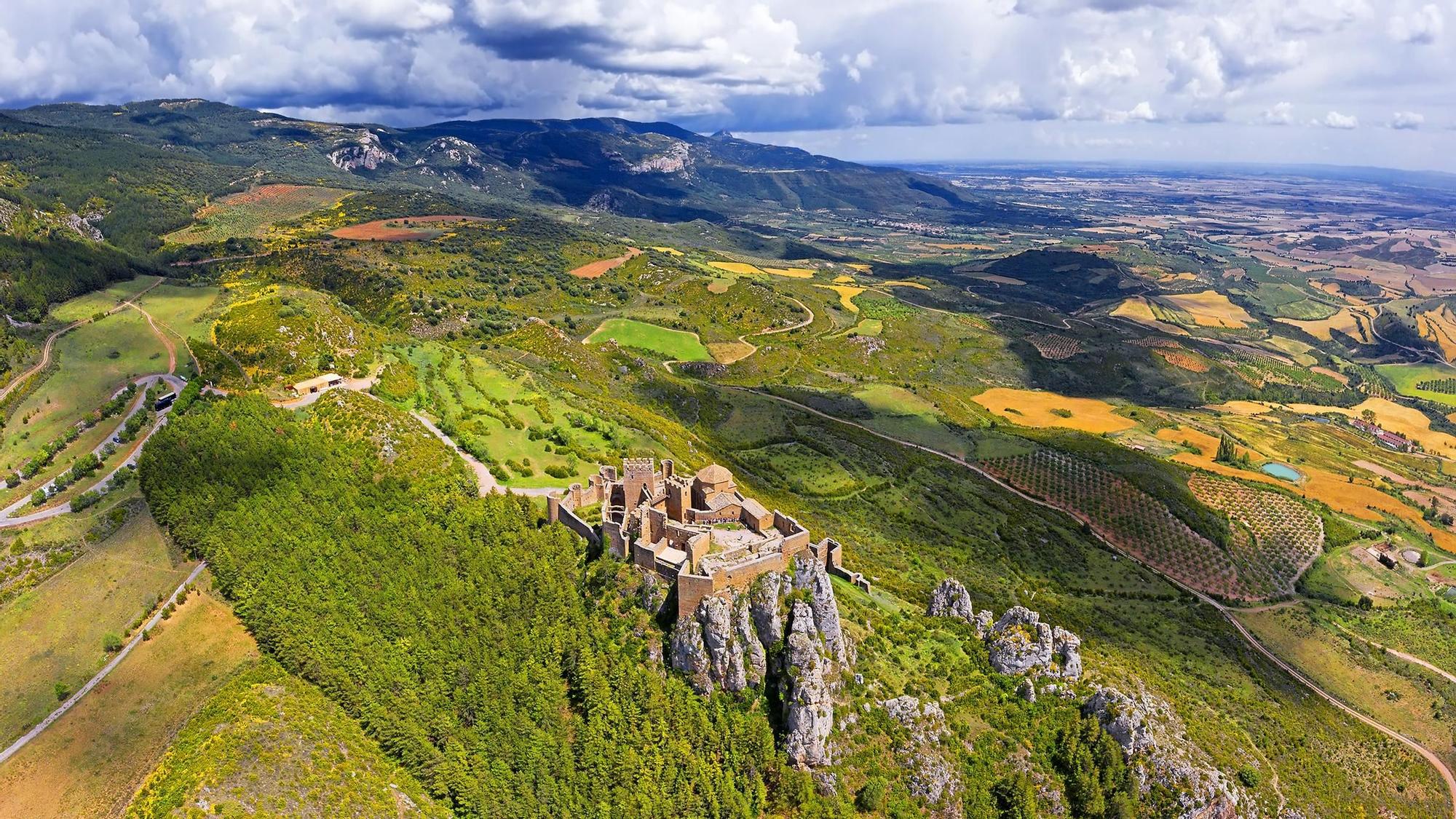El entono pirenaico del castillo de Loarre