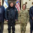 El presidente de Argentina, Javier Milei, se reúne con la comandante del Comando Sur de Estados Unidos, Laura Richardson.