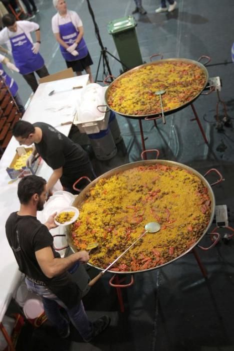 Paella solidaria de Manos Unidas en Cartagena