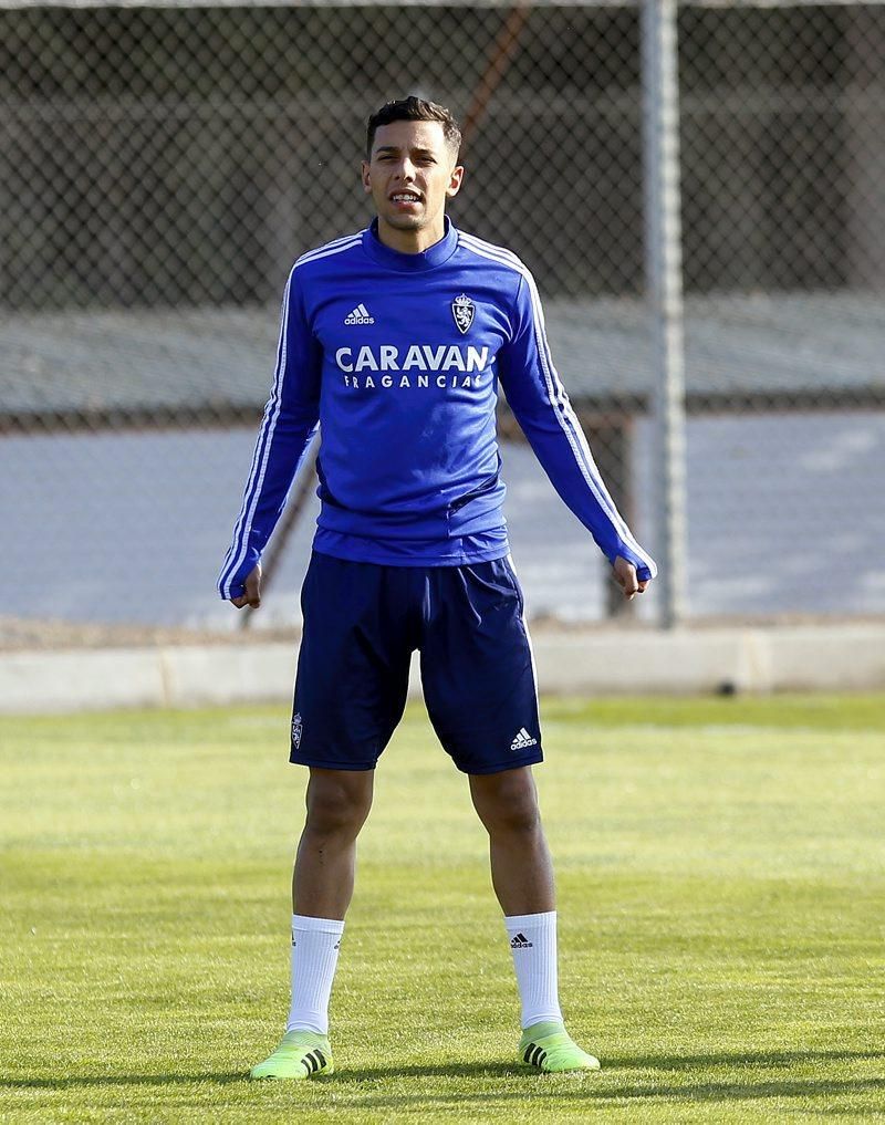 Entrenamiento del Real Zaragoza, 25 de febrero