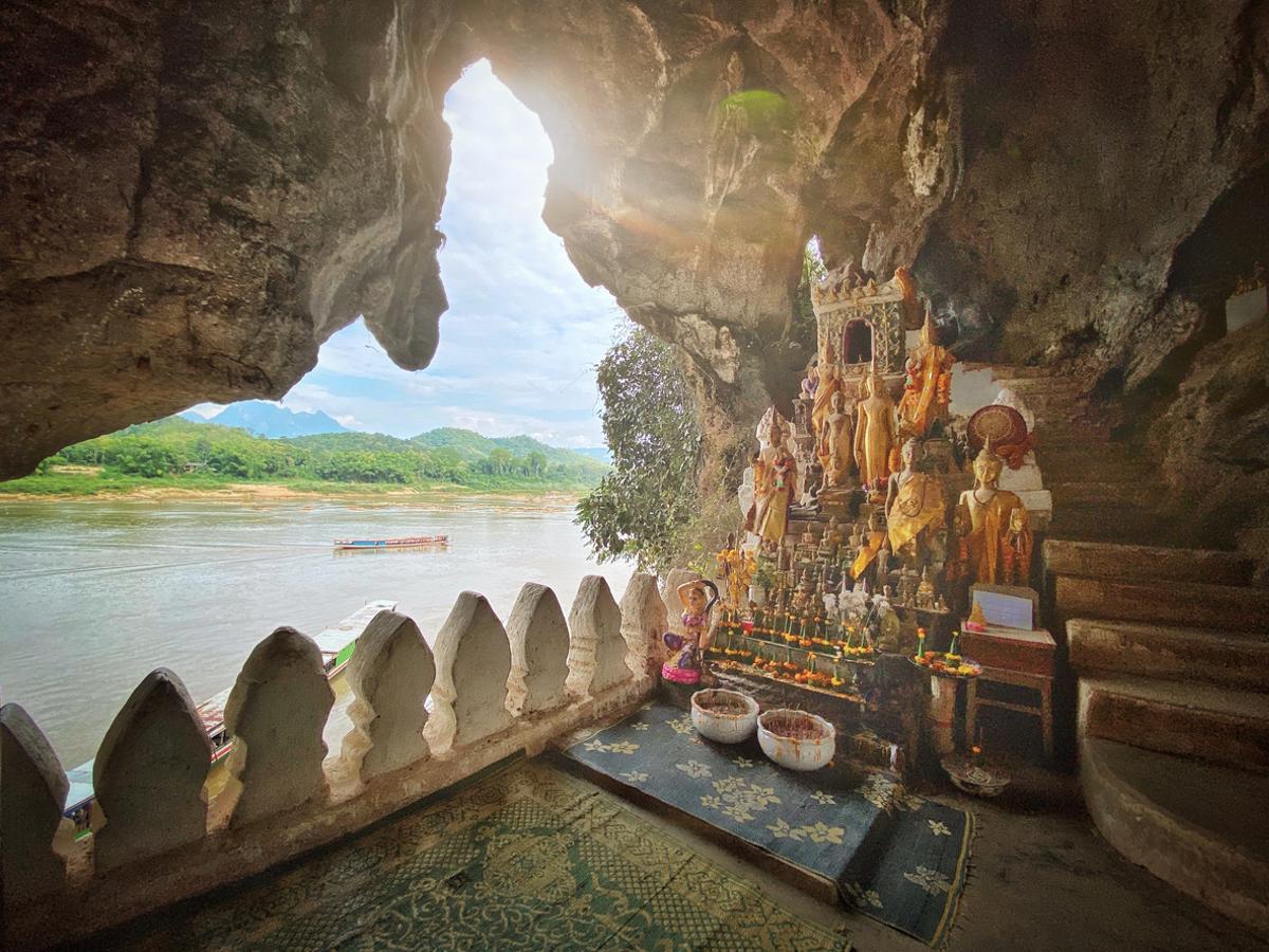 Cuevas de Pak Ou, en Laos