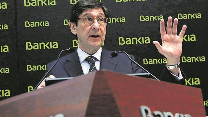 Bankia ganó el pasado año 703 millones, un 39% más