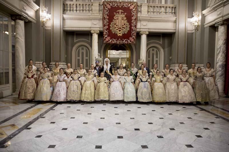 Proclamación de las falleras mayores de València 2020