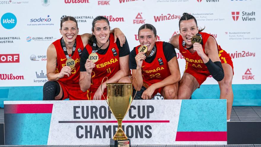 Campeonas de Europa tras conquistar la plata en París